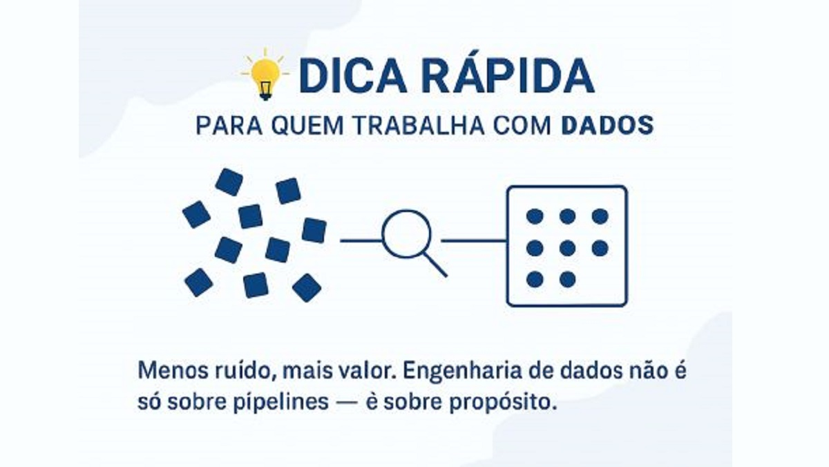 Dica rápida para quem trabalha com dados.